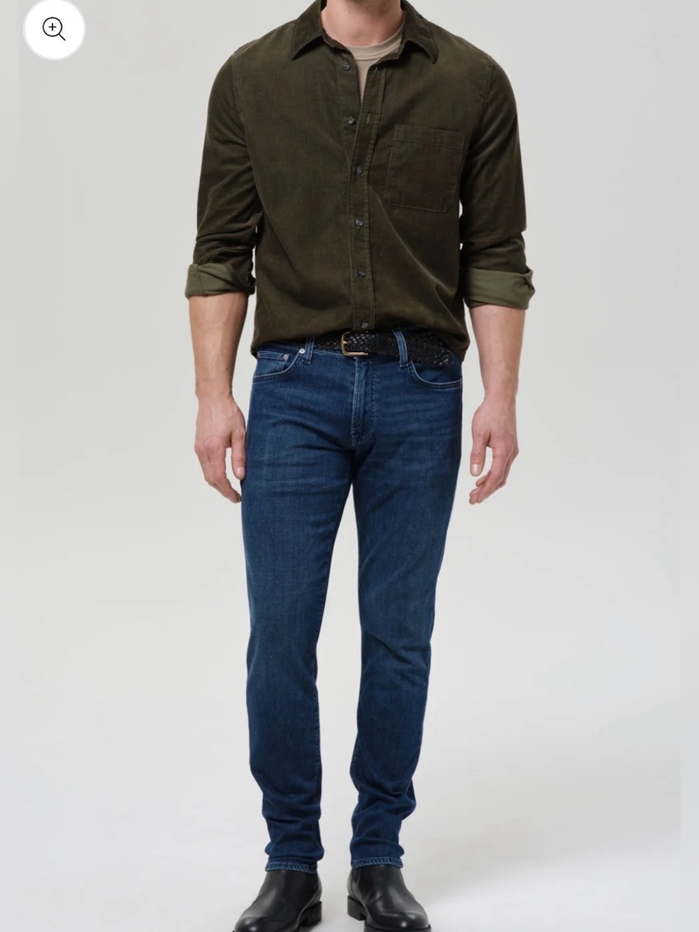 NWOT $228 citizens of humanity SZ 32x31 London Tapered Slim 1B1